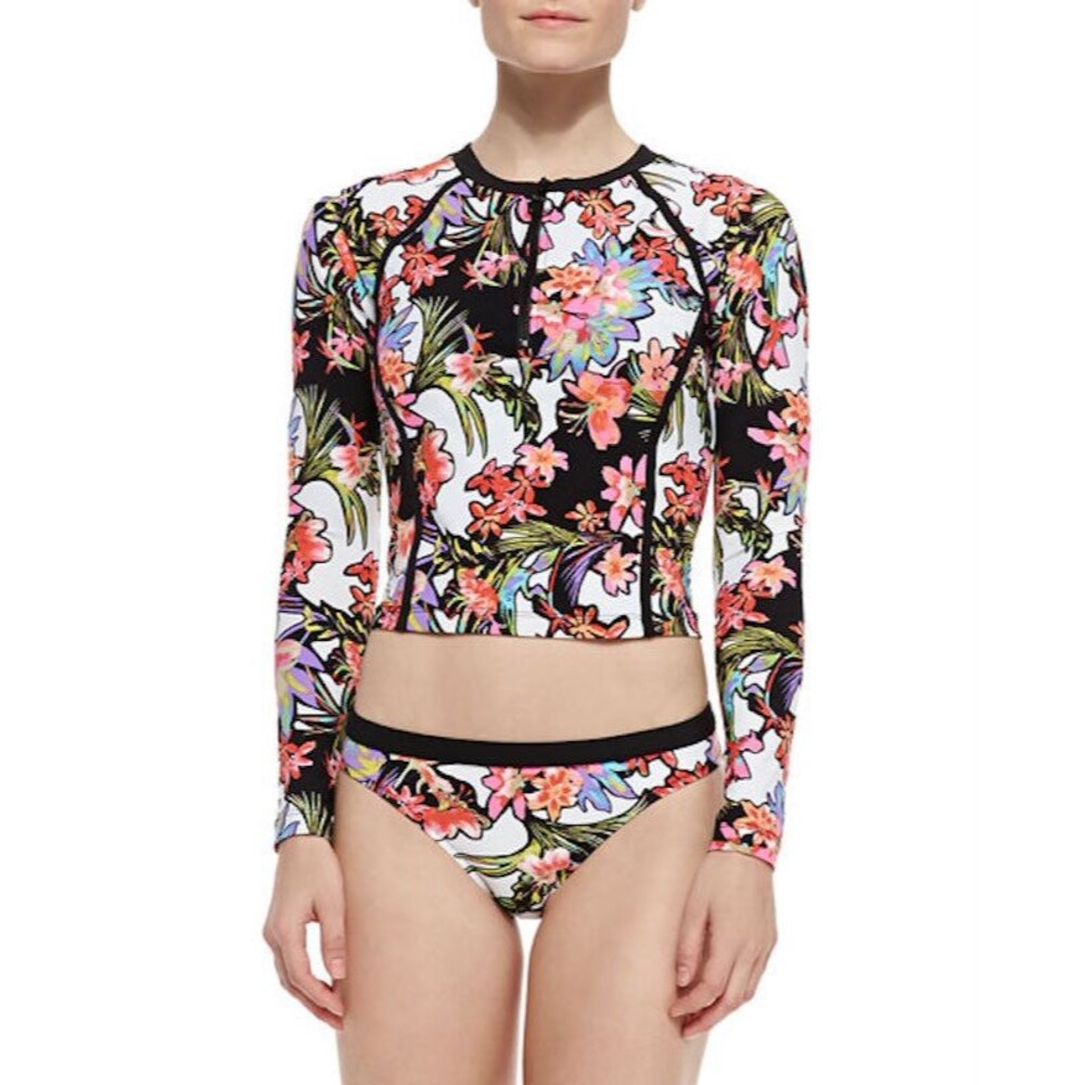 Nanette Lepore Havana Rashguard Bikini